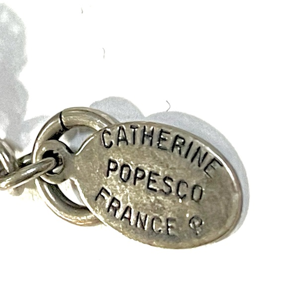 Vintage Topaz Designer Catherine Popesco France bracelet - Picture 3 of 3